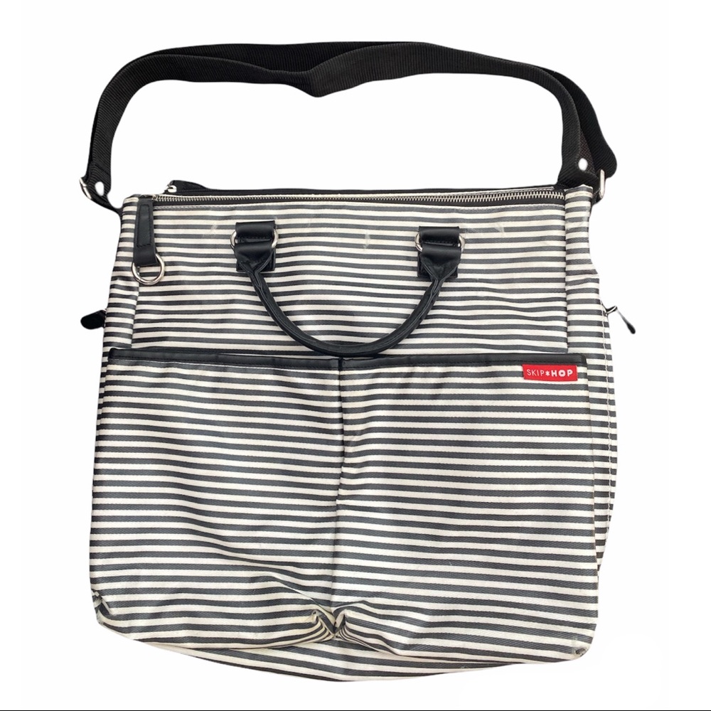 Skip Hop Duo Black White Diaper Bag